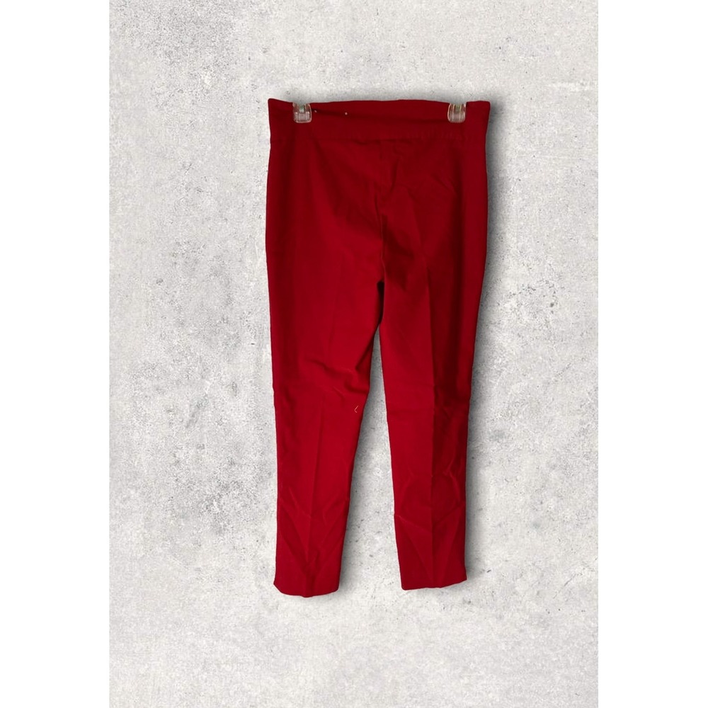 Peck & Peck Sz. 8 Stretch Pant Bright Red